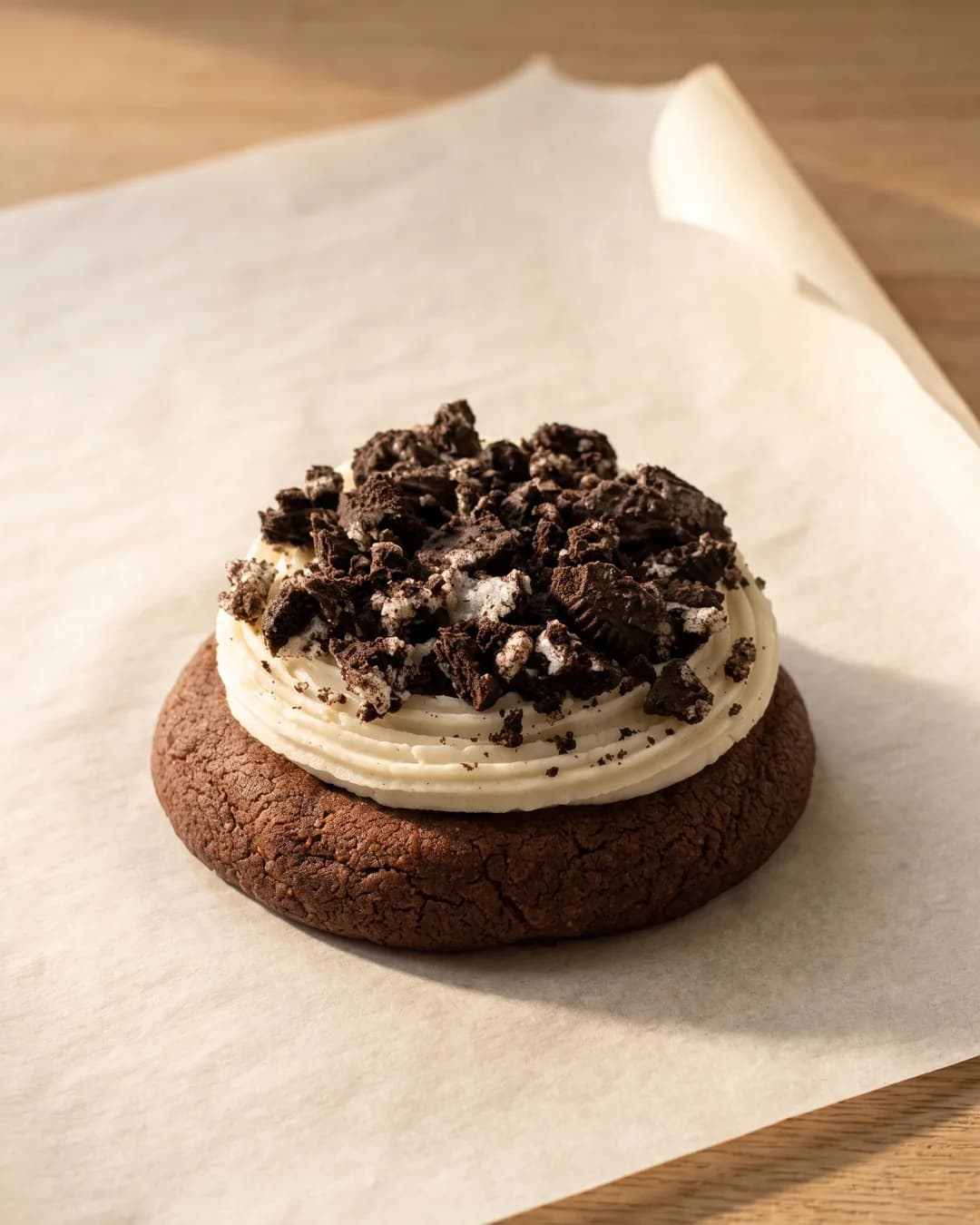 Cream & Crumb cookie